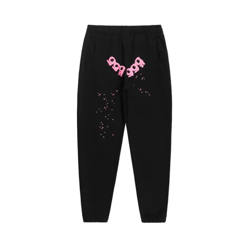 Sp5der Angel Number Sweatpant Black Men's  #B50827