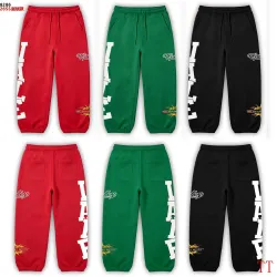 VA Elastic Cuffed Jogger Sweatpants Street Graphic Trousers #A67702