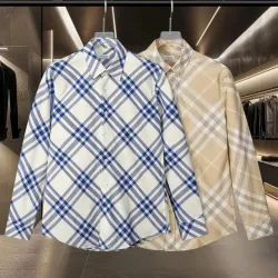 Burberry Shirts for Burberry Men's AAA+ Burberry Long-Sleeved Shirts #B49688
