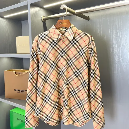 Burberry Shirts for Burberry Men's AAA+ Burberry Long-Sleeved Shirts #B58514