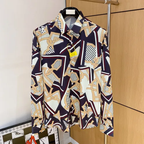 Burberry Shirts for Men's Burberry Long-Sleeved Shirts #A69787