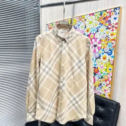 Burberry Shirts for Men's Burberry Long-Sleeved Shirts #B58478