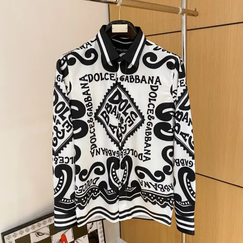 D&G Shirts for D&G Long-Sleeved Shirts For Men #A69795