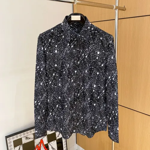 YSL shirts for YSL Long-Sleeved Shirts for men #A69794