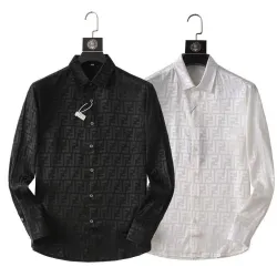 Fendi Shirts for Fendi Long-Sleeved Shirts for men #9999924586