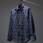Fendi Shirts for Fendi Long-Sleeved Shirts for men #A69146