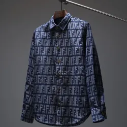 Fendi Shirts for Fendi Long-Sleeved Shirts for men #A69146