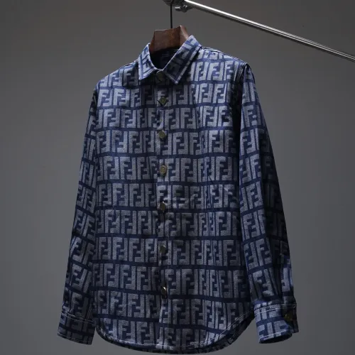 Fendi Shirts for Fendi Long-Sleeved Shirts for men #A69146