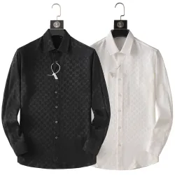 Gucci shirts for Gucci long-sleeved shirts for men #9999924585