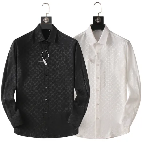 Gucci shirts for Gucci long-sleeved shirts for men #9999924585
