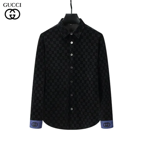 Gucci shirts for Gucci long-sleeved shirts for men #9999928504