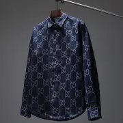 Gucci shirts for Gucci long-sleeved shirts for men #A69141