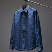 Gucci shirts for Gucci long-sleeved shirts for men #A69144