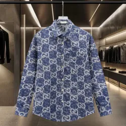 Gucci shirts for Gucci long-sleeved shirts for men #B49690
