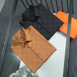 Gucci shirts for Gucci long-sleeved shirts for men #B50814