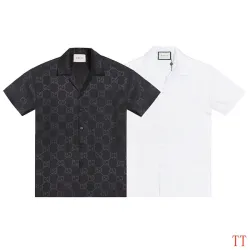 Gucci shirts for Gucci short-sleeved shirts for men #B50466