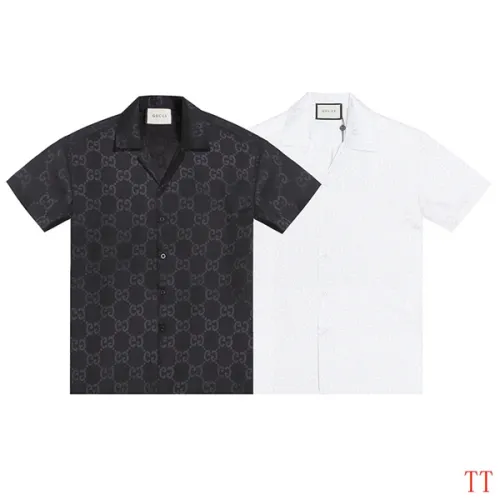 Gucci shirts for Gucci short-sleeved shirts for men #B50466