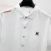 HERMES shirts for HERMES Short sleeved shirts for men #B65071