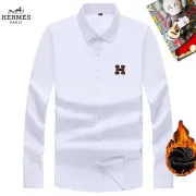HERMES shirts for HERMES long sleeved shirts for men #B57637