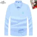 HERMES shirts for HERMES long sleeved shirts for men #B57803