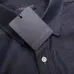 LV Slight‑Stretch Denim Long Sleeve Button‑Up Shirt #A67686