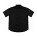 Louis Vuitton Black short sleeve shirt for men #B41936