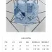Louis Vuitton Monogram Patchwork Washed Denim Long Sleeve Shirt #A67669