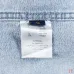 Louis Vuitton Monogram Patchwork Washed Denim Long Sleeve Shirt #A67669