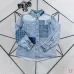 Louis Vuitton Monogram Patchwork Washed Denim Long Sleeve Shirt #A67669