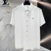 Louis Vuitton Shirts for Louis Vuitton Short sleeved shirts for men #B65074