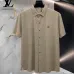Louis Vuitton Shirts for Louis Vuitton Short sleeved shirts for men #B65074