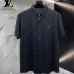 Louis Vuitton Shirts for Louis Vuitton Short sleeved shirts for men #B65074