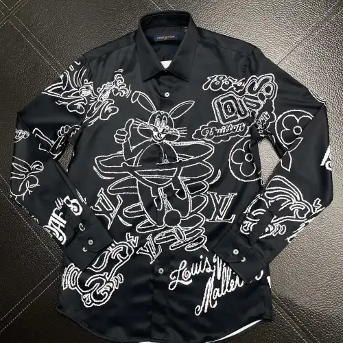 Louis Vuitton Shirts for Louis Vuitton long sleeved shirts for men #999934367