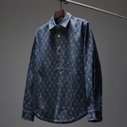 Louis Vuitton Shirts for Louis Vuitton long sleeved shirts for men #A69145