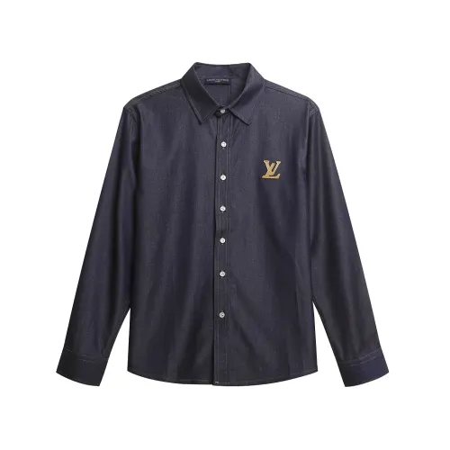 Louis Vuitton Shirts for Louis Vuitton long sleeved shirts for men #B66510