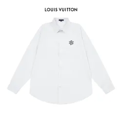 Louis Vuitton Shirts for Louis Vuitton long sleeved shirts for men #B66919