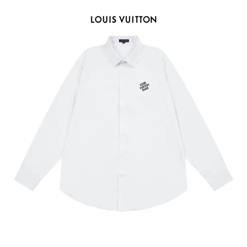 Louis Vuitton Shirts for Louis Vuitton long sleeved shirts for men #B66919