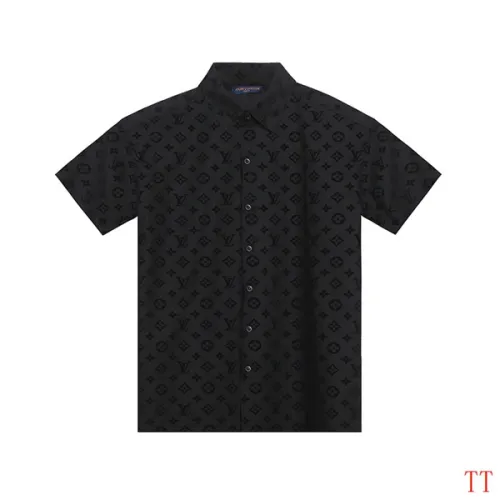 Louis Vuitton Shirts for Louis Vuitton short sleeved shirts for men #B50458
