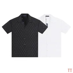 Louis Vuitton Shirts for Louis Vuitton short sleeved shirts for men #B50459