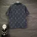 Louis Vuitton Shirts for Louis Vuitton short sleeved shirts for men #B60650
