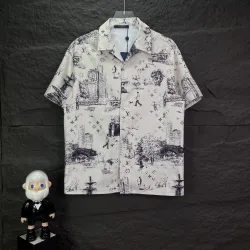 Louis Vuitton Shirts for Louis Vuitton short sleeved shirts for men #B60664