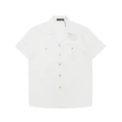 Louis Vuitton Shirts for Louis Vuitton short sleeved shirts for men #B66216