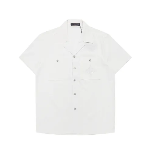 Louis Vuitton Shirts for Louis Vuitton short sleeved shirts for men #B66216