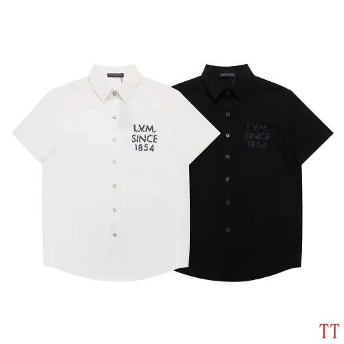 Louis Vuitton Shirts for Louis Vuitton short sleeved shirts for men #B66767