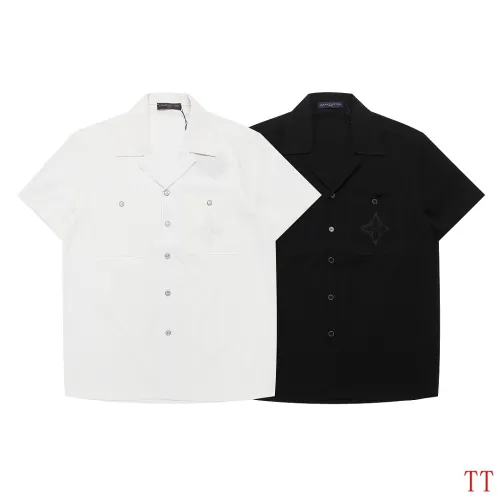 Louis Vuitton Shirts for Louis Vuitton short sleeved shirts for men #B66768