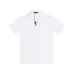 Louis Vuitton Short sleeve shirts for men Black/White #B49928