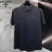 Prada Shirts for Prada Short-Sleeved Shirts For Men #B65072