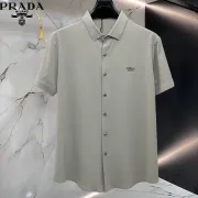 Prada Shirts for Prada Short-Sleeved Shirts For Men #B65072