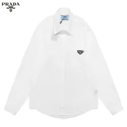 Prada Shirts for Prada long-sleeved shirts for men #99924123