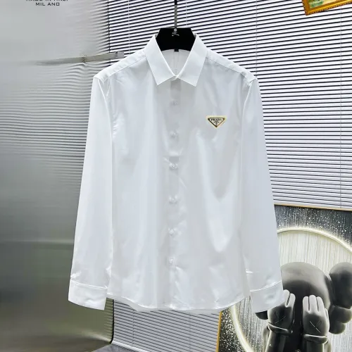 Prada Shirts for Prada long-sleeved shirts for men #B59363